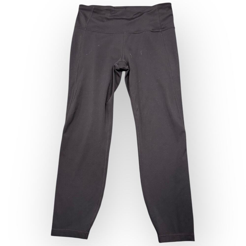 EUC GapFit Eclipse Black High Rise Leggings | Size Small Petite